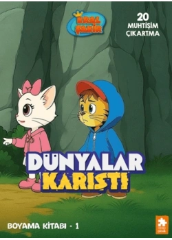 KRAL ŞAKİR DÜNYALAR KARIŞTI BOYAMA 01 EKSİK PARÇA