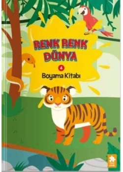 Renk Renk Dünya 4 Boyama Kitabı Eksik Parça
