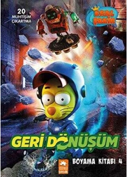 Kral Şakir Geri Dönüşüm Boyama Kitabı 4 Eksikparça