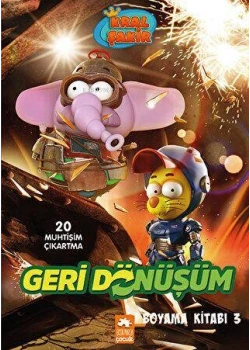 Kral Şakir Geri Dönüşüm Boyama Kitabı 3 Eksikparça