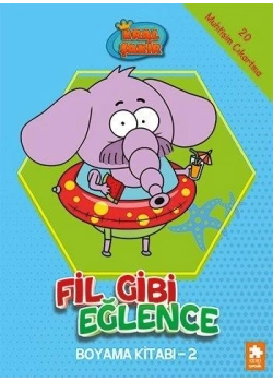 Kral Şakir Fil Gibi Eğlence Boyama 2 Eksikparça