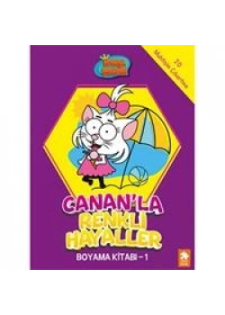 Kral Şakir Cananla Renkli Hayaller Boyama 1 Eksikparça