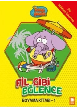 Kral Şakir Fil Gibi Eğlence Boyama 1 Eksikparça