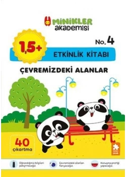 Minikler Çevremizdeki Alanlar Etkinlik kitabı no-4 Eksikparça