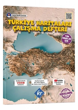 Kr Coğrafyanın Kodları Türkiye Haritaları Çalışma Defteri