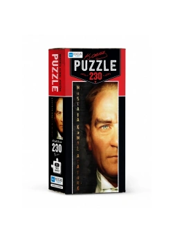 Blue Focus Kutulu 230 Parça Puzzle Atatürk Mavi Lale