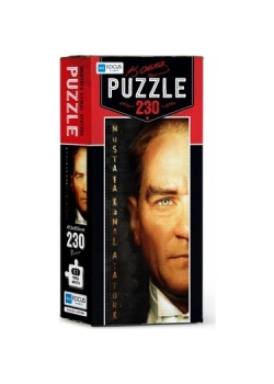 Blue Focus Kutulu 230 Parça Puzzle Gazi M.K.Atatürk Mavi Lale