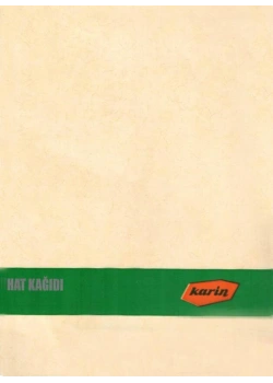 Karin Mat Kuşe A3 Şeker Rengi 50 li Ebru Kağıdı