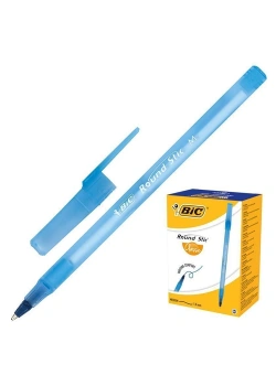 BİC ROUND STİC M TÜKENMEZ KALEM MAVİ  60  Adet KOD:921403