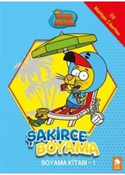 Kral Şakir Şakirce Boyama Kitabı -1 Eksikparça