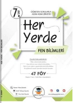 7.Sınıf Her Yerde Fen Bilimleri 47 Föy Zeka Küpü