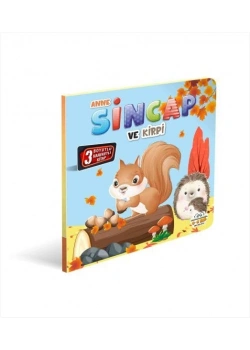 Anne Sincap Ve Kirpi 3 Boyutlu Hareketli Kitap