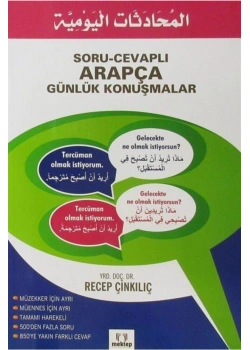 Soru Cevaplı Arapça Günlük Konuşmalar  Recep Kılınç   Mektep
