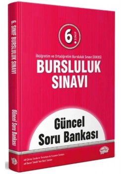 Editör 6.Sınıf Bursluluk Sınavı Güncel Soru Bankası