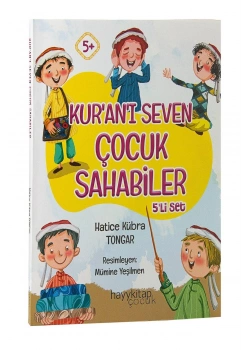 Kuranı Seven Çocuk Sahabiler 5 Li Set  Hatice Kübra Tongar    Hayy