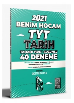 Tyt Tarih  40 Çözümlü Deneme Benim Hocam