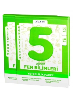 Bilfen 5.Sınıf Fen Bilimleri Depar Yeterlilik Paketi