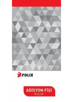 Doru Folıx Adisyon Fişi Küçük