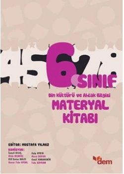 6.Sınıf Din Kültürü Ahlak Materyal Kitabı Dem