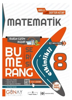 Günay 8.Sınıf Bumerang Serisi Etkinlikli Matematik