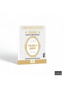 Furkan 17625 Çanta Boy 80 Sahife 3 lü Yasin Cüzü Beyaz Kabe Kapak Eko (50 Adet)