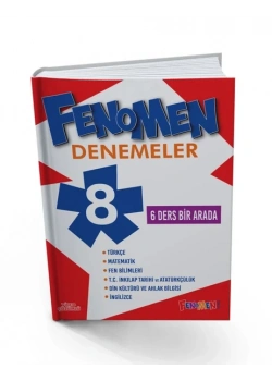 Fenoman 8. Sınıf Tüm Dersler 6 Ders Birarada