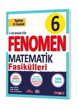 Fenomen 6.Sınıf Matematik Fasikülleri 6 Kitap Set