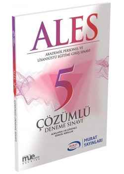 Murat 2065 Ales Sayısal Sözel  5 Çözümlü Deneme