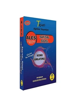 Tasarı 2022 Ales Sayısal Sözel Konu Anlatım