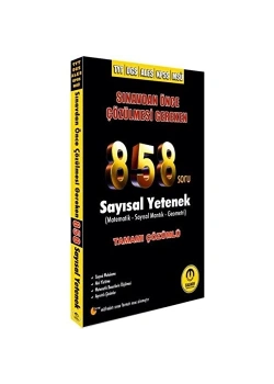 Tasarı Tyt Dgs Ales Kpss Msü Sayısal Yetenek Çözümlü Soru Bankası