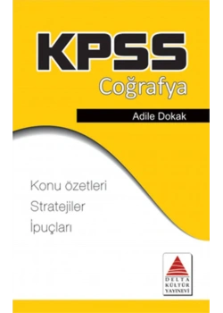 Kpss Coğrafya Cep Kartları   Delta Yayın