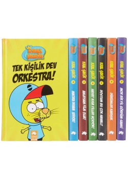Kral Şakir Muhtişim Hediye Seti 7 Kitap Kutulu Kırmızı Eksik Parça