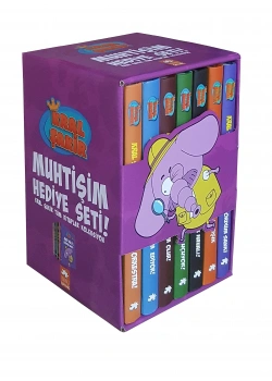 Kral Şakir Muhtişim Hediye Seti 7 Kitap Kutulu Mor Eksik Parça