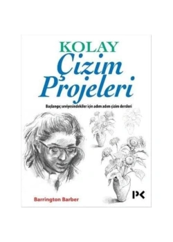 Kolay Çizim Projeleri. Barrington Barber Profil