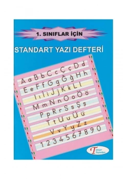 1.Sınıflar Standart Yazı Defteri 64 Sayfa Büyük Boy- Tanışır