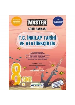 Okyanus 8.Sınıf İnkilap Tarihi Soru Bankası Master