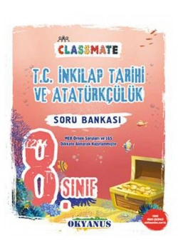 Okyanus 8.Sınıf İnkılap Tarihi Soru Bankası Classmate