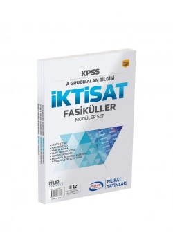 Murat 1387 Kpss İktisat Fasikül Modüler Set