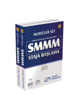 Murat 2210 Smmm Staja Başlama 2 Li Modüler Set Serbest Muhasebe Mali Müşavirlik