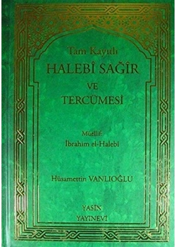 Tam Kayıtlı Halebi Sağir Tercümesi- Şamua-Ciltli-Terc-  Hüsamettin Vanlıoğlu