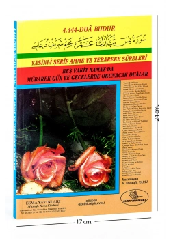 Esma 001 Yasin Orta Boy Üçlü Yasin Cüzü