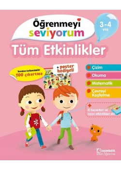 Öğrenmeyi Seviyorum Tüm Etkinlikleri 3-4 Yaş Uçanbalık
