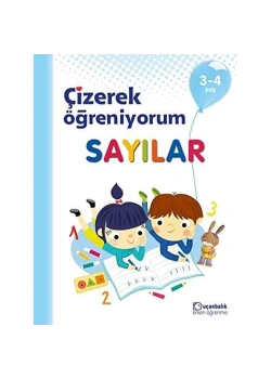 Çizerek Öğreniyorum Sayılar 3-4 Yaş Uçanbalık