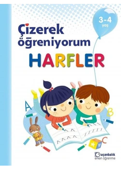 Çizerek Öğreniyorum Harfler 3-4 Yaş Uçanbalık