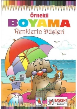 Örnekli Boyama Renklerin Düşleri  Nurdan Yayınları