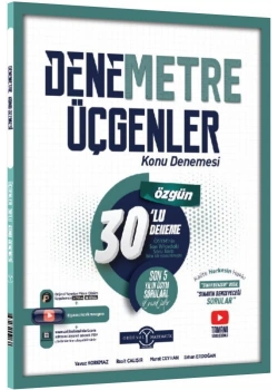 Orijinal Üçgenler 30 lu Denemetre