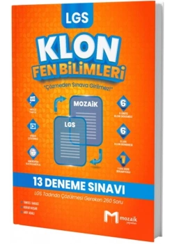 Mozaik Lgs Fen Bilimleri Klon 13 Deneme Sınavı