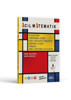 Acil Matematik Polinomlar Çarpanlara Ayırma 2.Dereceden Denklemler