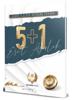 TYT AYT EŞİT AĞIRLIK 5 AYT 1 TYT DENEME SINAVI BİLGİ SARMAL