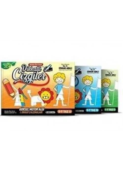 Okuldan Ö.Dikkatli Çizgiler Görsel MotorAlgı & Dikkat Çalışm.3-6 Yaş Doç.Dr.Osman ABALI